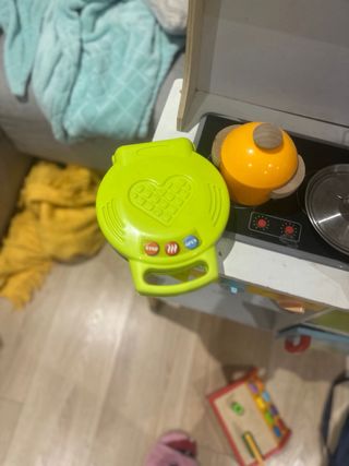 Cocina de juguete con accesorios