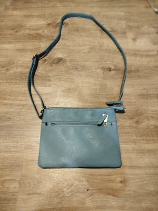 Bolso bandolera gris