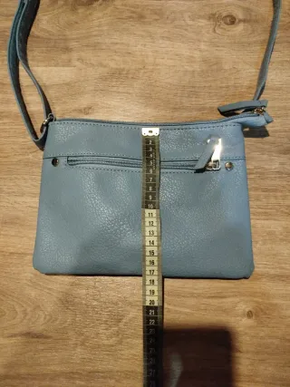 Bolso bandolera gris