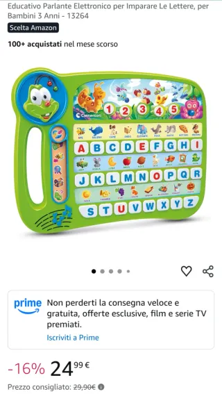 Clementoni Grillo Sapientone Impara Lettere