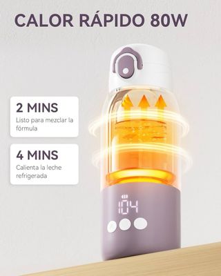 Calienta Biberones Portátil Comfyer 340ml