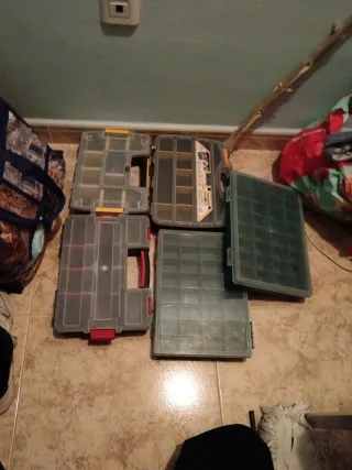 Cajas organizadoras de plástico