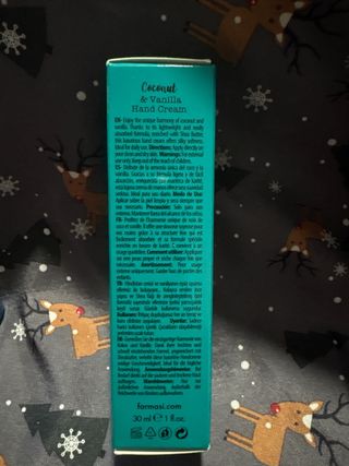 Crema de manos Farmasi Coconut & Vanilla