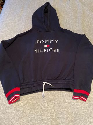 Sudadera Tommy Hilfiger Azul y Roja
