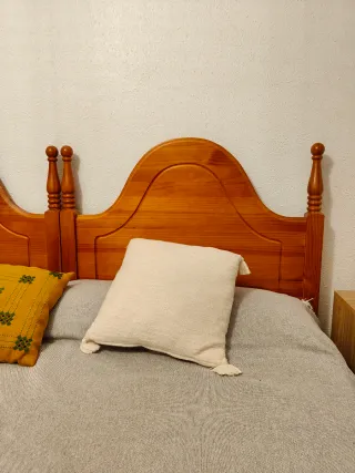 2 Camas Individuales Madera