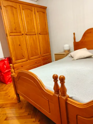 2 Camas Individuales Madera