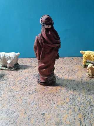 Figura Belén Pastor y Ovejas