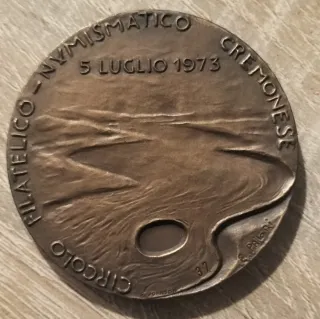 Medaglia Pittore Il Piccio Giovanni Carnovali