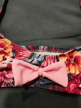 Biquíni Calzedonia 6 anos floral