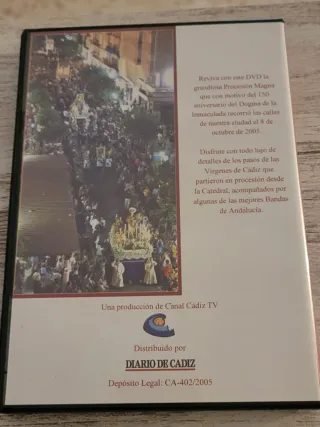 DVD Procesión Magna Cádiz 2005