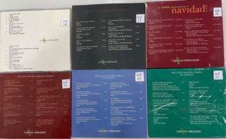 Lote 6 CDs Así Canta Nuestra Tierra en Navidad