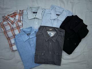 Lote de 6 camisas