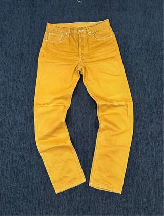 Vaqueros Sandro Paris Rectos Mostaza Talla M