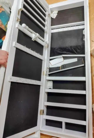 ESPEJO JOYERO SONGMICS NUEVO CON ETIQUETA