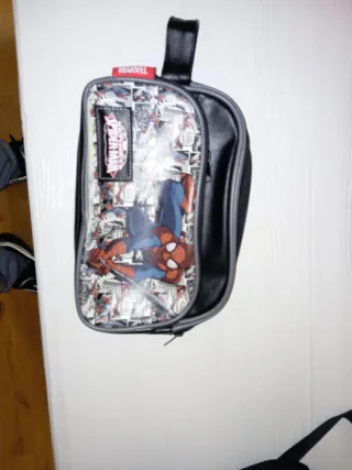 Neceser Marvel Spiderman Negro