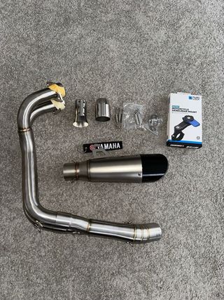 Escape SC Project Yamaha MT-07 + Quad Lock