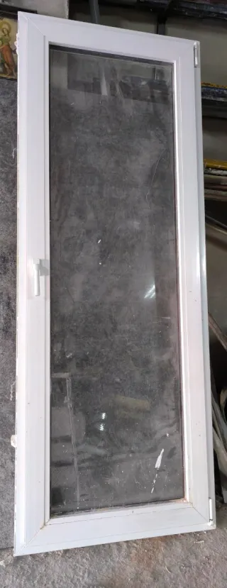 Puerta PVC Oscilobatiente 79x210 Climalit