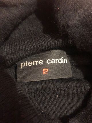 Pierre Cardin cárdigan negro