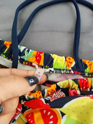 Biquíni Boboli 6 anos Frutas