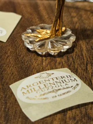 Swarovski Collezione Gru Cristallo Dorato