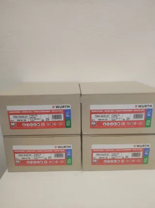 Discos corte 125 WURTH