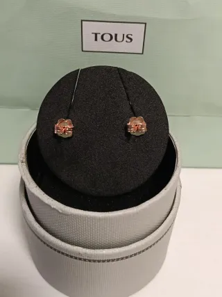 PENDIENTES TOUS Baño ORO 18k NUEVOS