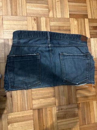 Falda vaquera corta