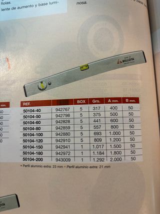 Nivel Bellota 50104-200 2m