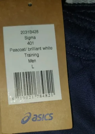 Pantalón Chándal Asics Azul Talla L