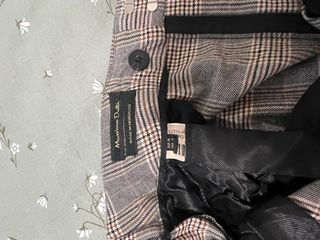 Pantalones de vestir Massimo Dutti a cuadros