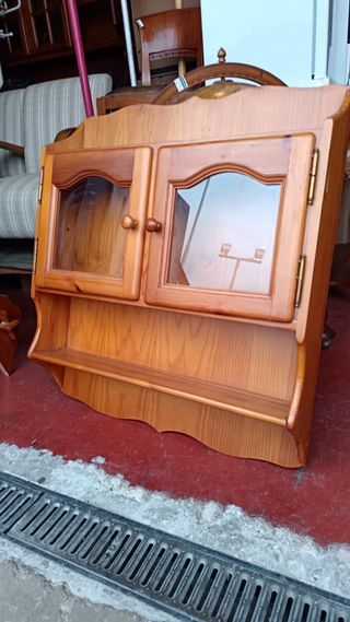 Vitrina Alacena Pino Provenzal Colgar