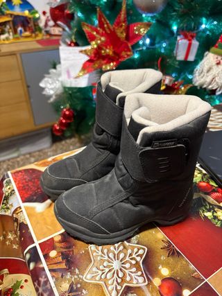 Botas de nieve Quechua negras  Tallas 28 y 29