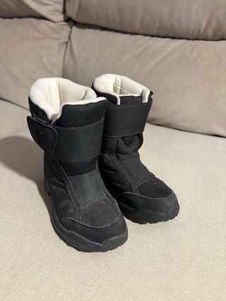 Botas de nieve Quechua negras  Tallas 28 y 29