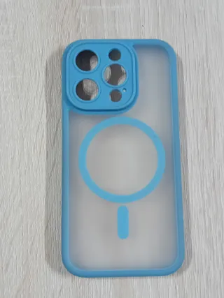 Cover iPhone Azzurro MagSafe