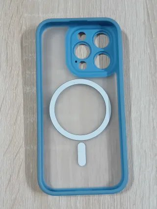 Cover iPhone Azzurro MagSafe