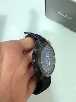 Garmin Fenix 7 Pro Zafiro Solar Negro/Plata