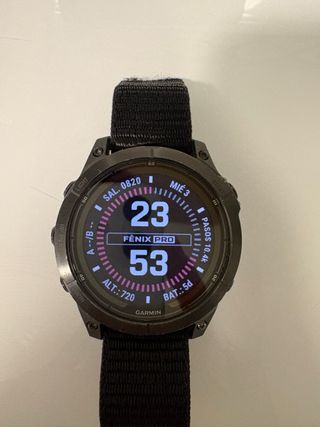Garmin Fenix 7 Pro Zafiro Solar Negro/Plata