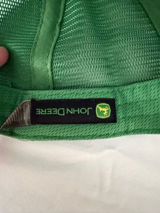 Gorra John Deere Verde