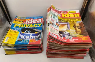 Lotto 99 Riviste PC Vintage COMPUTER IDEA - Rarità