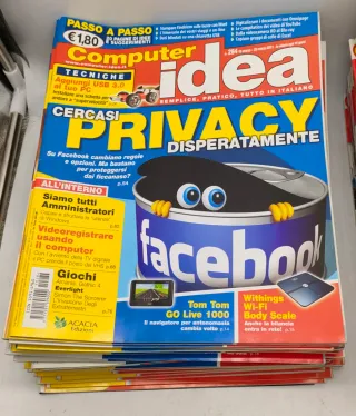 Lotto 99 Riviste PC Vintage COMPUTER IDEA - Rarità