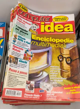 Lotto 99 Riviste PC Vintage COMPUTER IDEA - Rarità