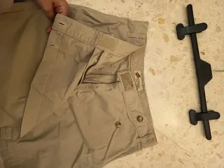 Falda pantalón vintage beige