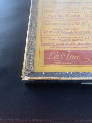 Cartel Toros Algeciras 1969 Inauguración