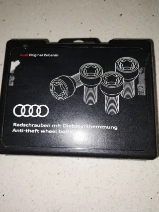 Tornillos Antirrobo Audi Originales