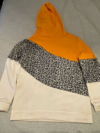 Sudadera con estampado de leopardo