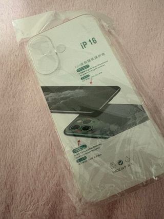 Cover iPhone 16 TPU Trasparente