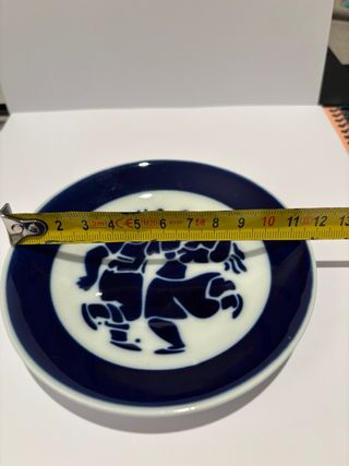 Plato de porcelana Castro Sargadelos