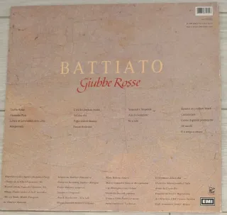 LP Franco Battiato - Giubbe Rosse