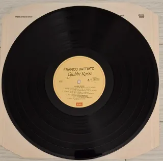 LP Franco Battiato - Giubbe Rosse