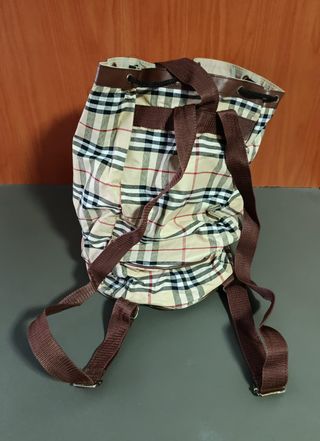 Mochila Pullmantur Beige y Marrón